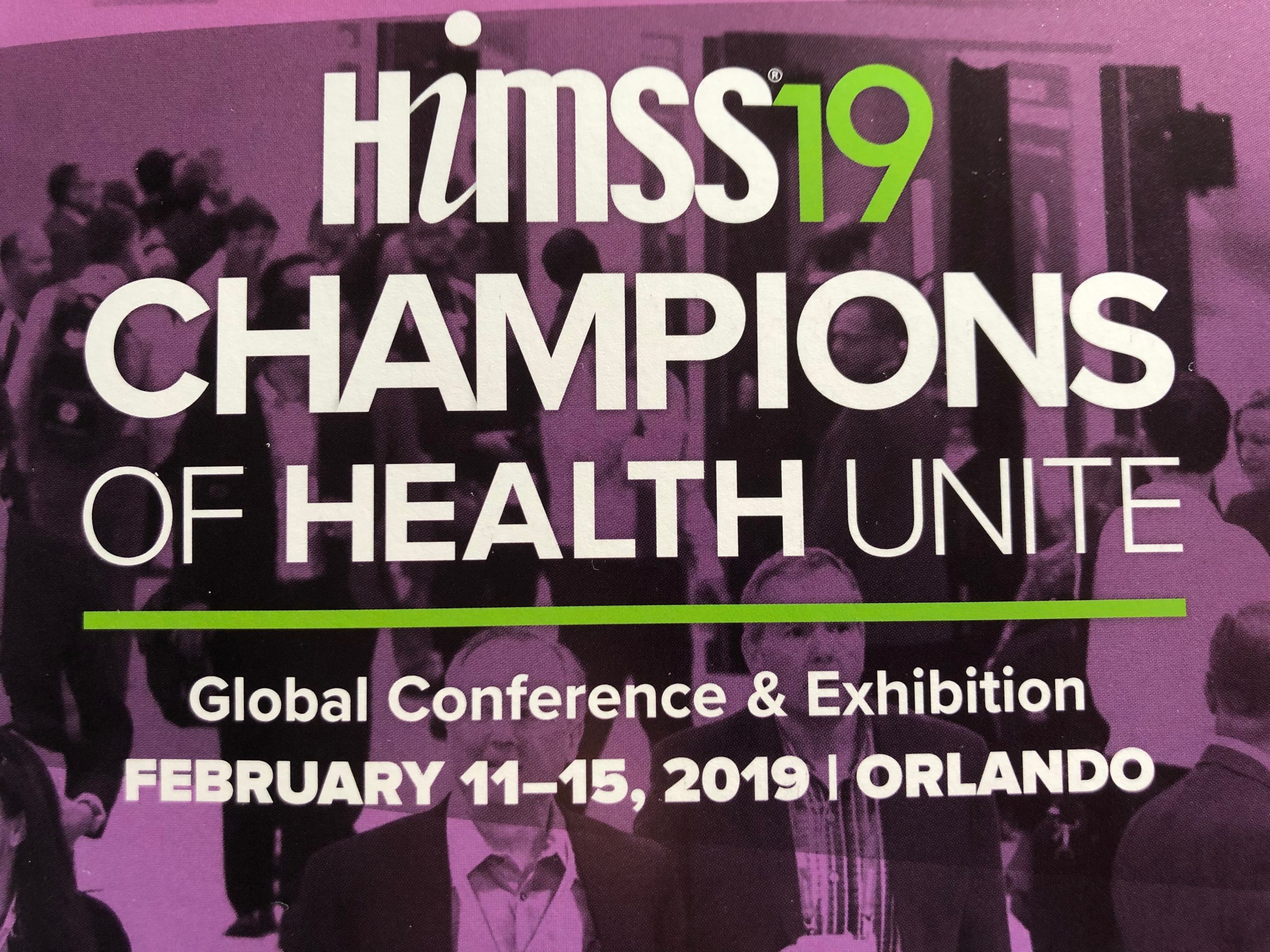 Don’t Miss HIMSS 2019!
